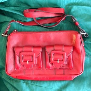 Vintage 90s Kenneth Cole leather handbag